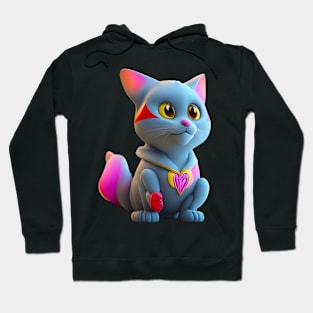 Adorable, Cool, Cute Cats and Kittens 15 Hoodie